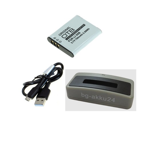 Akku und usb ladegerät für - ladegerät,