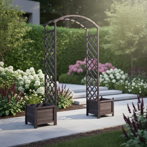 Rosenbogen rankgitter pergola - rosenbogen,