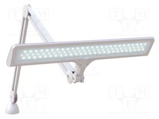 weiss W: 510mm Lampe: Tisch 230VAC Bel: LED 6000K CRImin: 80 15W