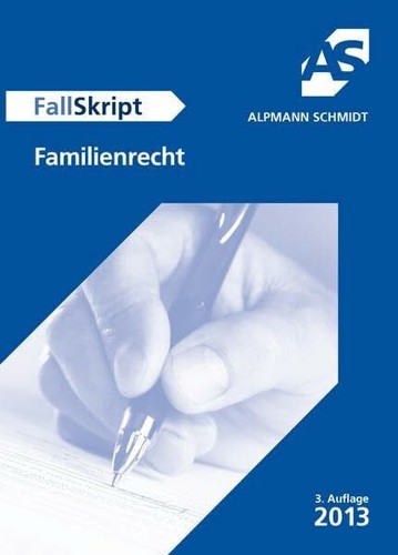 Familienrecht buch alpmann - familienrecht,