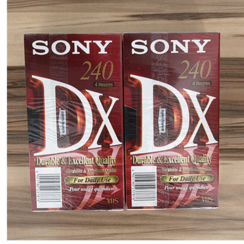Sony vhs 240 min - sony,