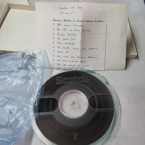 Magnetbandspule 18cm reel - , to