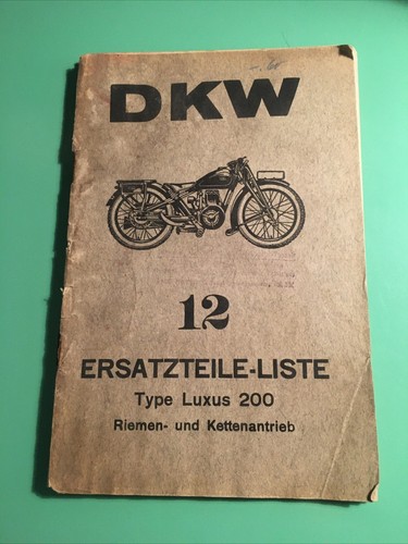 Ersatzteile liste dkw - ,
