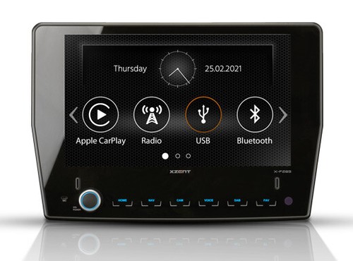 Carplay infotainer ford - 9",