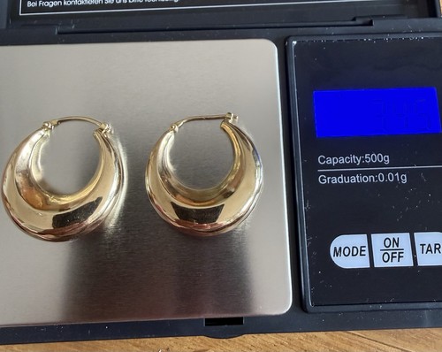 Ohrringe 333 gold - 333, creolen