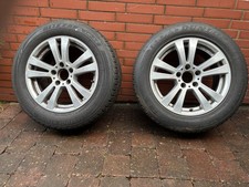 4 Stück M+S Winterreifen 225/55 R 16 auf Felgen