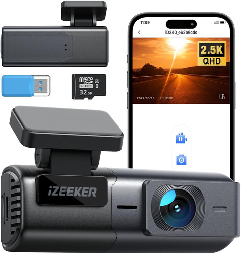 Dashcam auto 1440p wifi - auto,