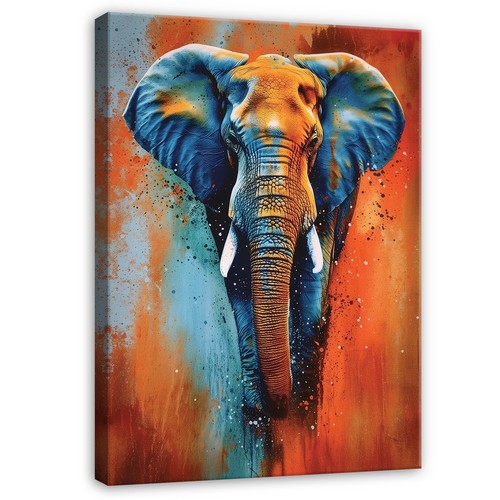 Leinwand elefant tier - elefant,