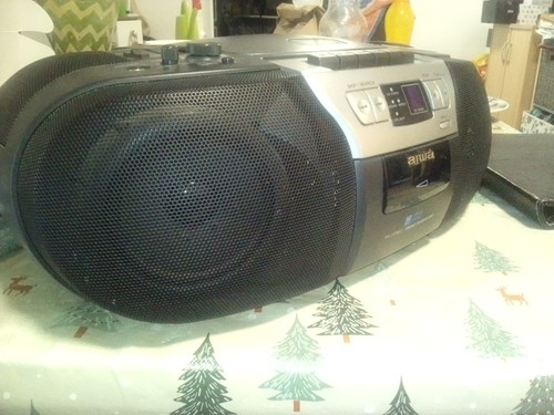 Boombox ghettoblaster aiwa - ghettoblaster,