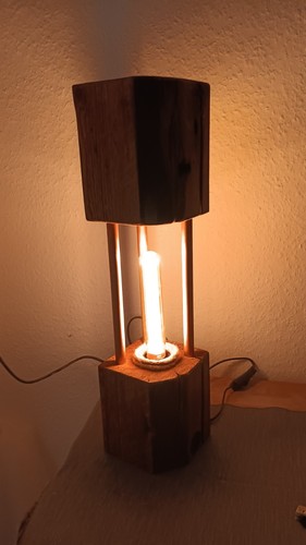 Stehlampen altholz kupfer - stehlampen,