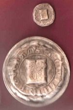 Stadtsiegel BOCHUM von 1491, Hand-Kunstguss aus Wachs