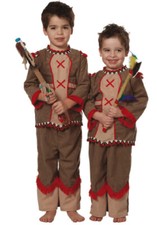 Kinderkostüm indianer - ,