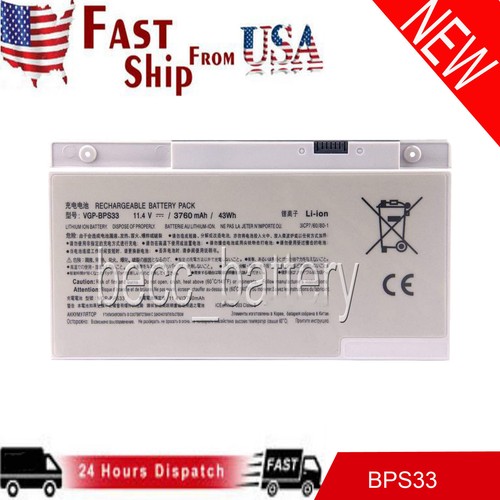 New vgp bps33 battery for - vgp-bps33,