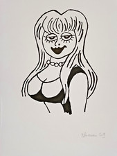 Unikat Comic Gemälde Nick