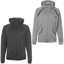 Lonsdale Poly Herren Kapuzen Zipper Sweatshirt Gr. S Hoodie Pullover neu