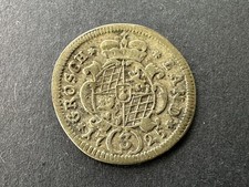 3 Kreuzer Groschen 1725 Bayern Maximilian II. Emanuel, Silber, seltener Jahrgang