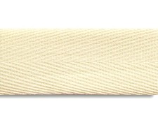 Köperband Baumwolle 10-30mm Meterware weiß creme schwarz Nahtband Gurtband Kante