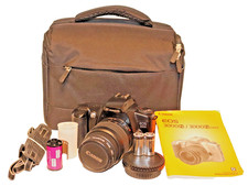 Canon EOS 3000  analoge Spiegelreflexkamera mit Zubehörpaket