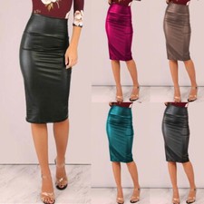 Damen，Bleistiftrock，Wetloo