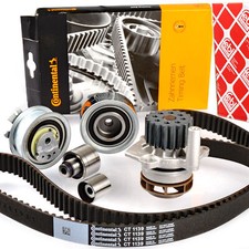 CONTI CT1139 Zahnriemen + FEBI WAPU Rollen Set für A3 A4 VW Golf Passat TDI AUDI