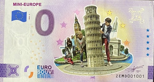 Billet euro mini - euro, europa