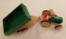 NIc - Traktor mit Tandemanhänger aus Holz