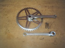 Kurbelgarnitur für Keiltretlager DDR Kettenblatt Kurbel Fahrrad 46Z Mifa