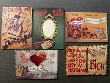 5 Chesterfield Edgar Cards 827 828 949 951 952 Spiegel Postkarte Zigaretten