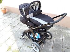 Kombikinderwagen ABC-Design TURBO 4S mit Maxi-Cosi CabrioFix m. Zubehör,  1 Hand
