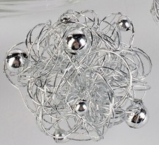 Deko kugel draht 7cm - draht, silber