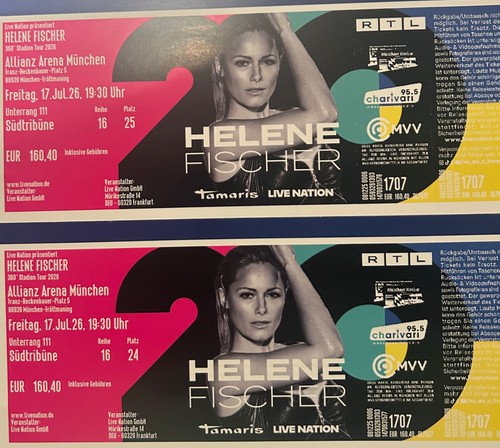 Helene fischer tickets - fischer,