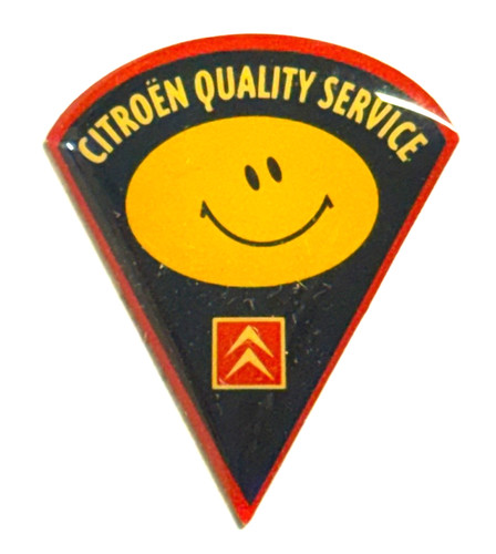 Citroën quality service pin - citroën,