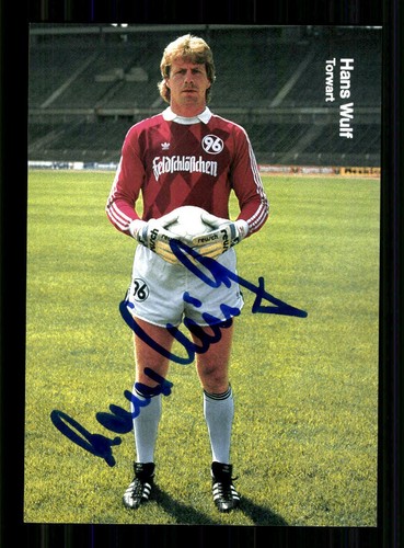 Hans wulf autogrammkarte - wulf,