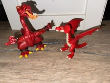 Playmobil 2 x roter Drache 1x