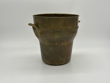 Jugendstil Messing Cachepot