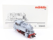 Märklin H0 33043 Dampflok "Museumslok" grau BR 80 030 DR / Delta Digital NEM