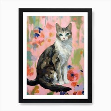 Eine türkische Angorakatze