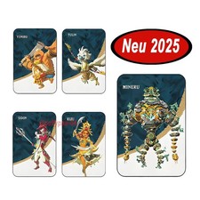 Zelda Amiibo Karten 5x [2025] Sidon Tulin Riju Yunobo Mineru - Mini/Maxi Format