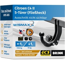 Anhängerkupplung für citroen - für,
