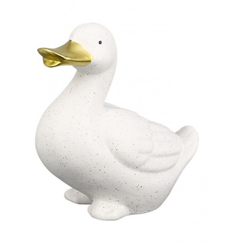 Gilde deko figur ente weiß - figur,