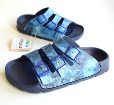 Neu BIRKIs BIRKENSTOCK Strand Sandale SANSIBAR/Florida Clouds blau US10 EU41 UK7,5
