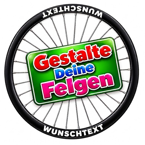 Mtb felgenaufkleber - mtb,