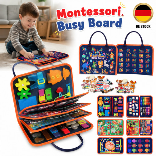 Motorikbrett busy board weich - motorikbrett,