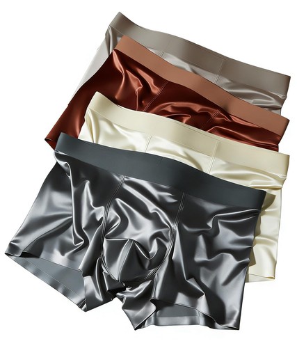 Satin boxershorts herren - satin,