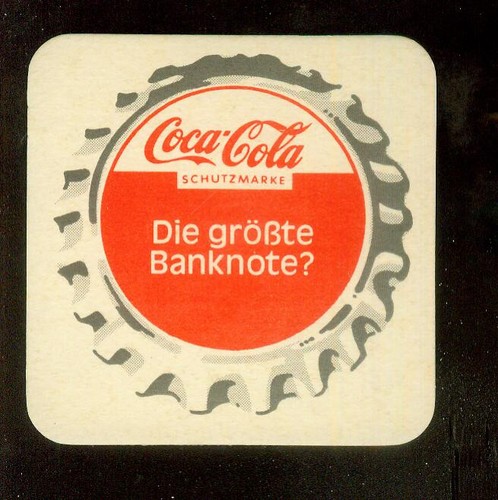 Bierdeckel coca cola - bierdeckel, coca-cola