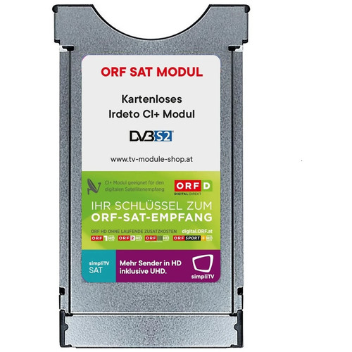 Orf irdeto cardless - orf, ci+