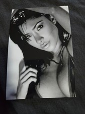 Aktfoto Erotik, Frau zeigt sich verführerisch, schöner Busen (15X10) Foto