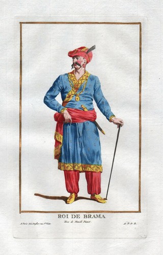 1779 brama agra india - brama, king