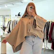 Cape Poncho Katrin Beige