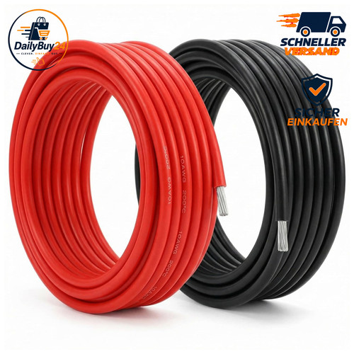 Silikon kabel 10awg - 10awg, 6mm²